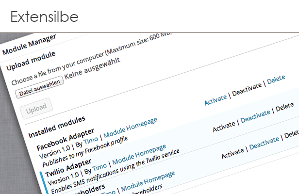Extensible