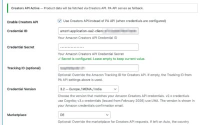 ASA1 1.10.0: Creators API v3 with LWA Authentication
